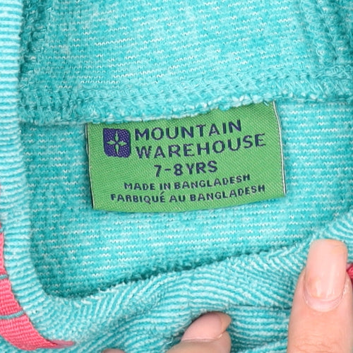 Mountain Warehouse Girls Blue Hoodie, Size 7-8 Years