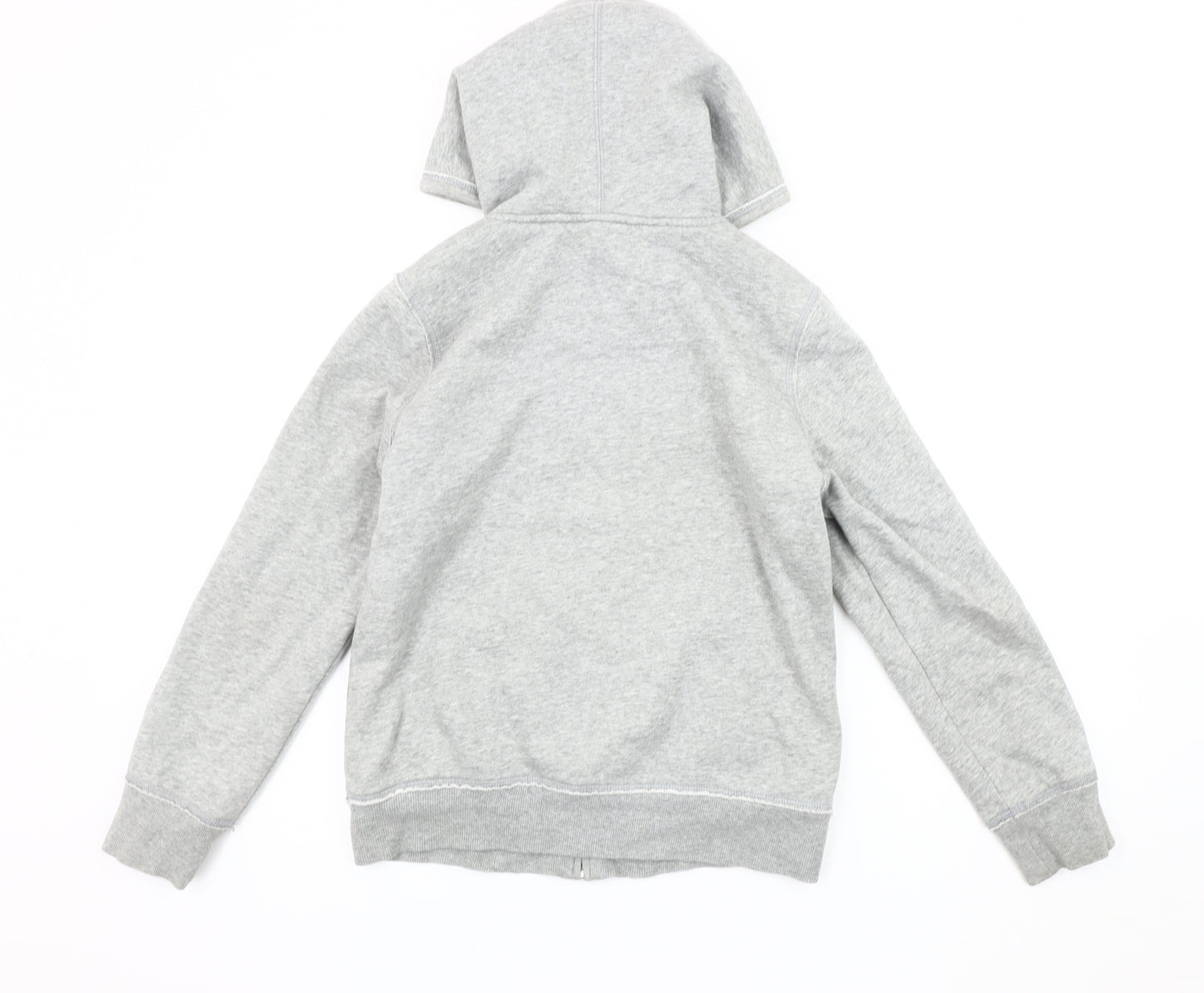Tommy Hilfiger Teens Grey Hooded Logo Jacket Size 12