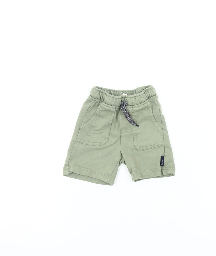 Ben Sherman Green Unisex Baby Shorts 18 Months