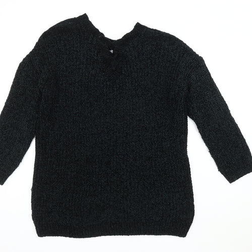 Derek Heart Women's Black Jumper Size L
