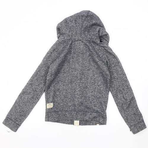 SoulCal & Co Women's Grey Hooded Jacket Size 6