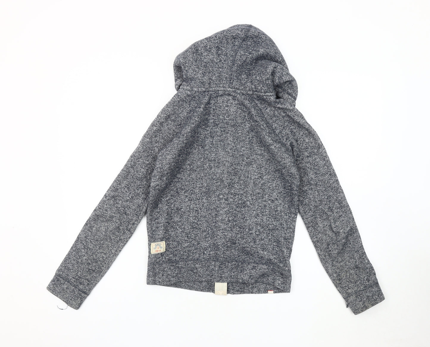 SoulCal & Co Women's Grey Hooded Jacket Size 6