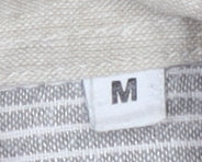 Lindbergh Beige Long Sleeve Men's Linen Shirt, M
