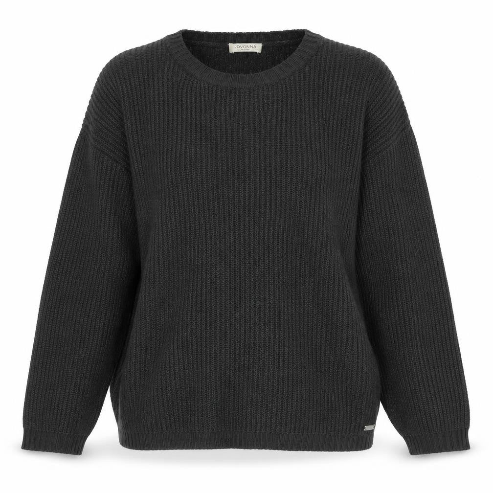 Front view of Jovonna London Women's Black jumper S