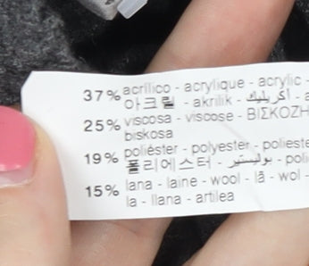 Zara Girls Grey Regular Fit Trousers, Size 8 Years