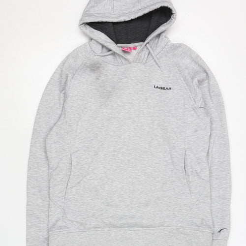 LA Gear Women's Grey Pullover Hoodie Size 14