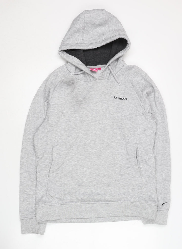 LA Gear Women's Grey Pullover Hoodie Size 14