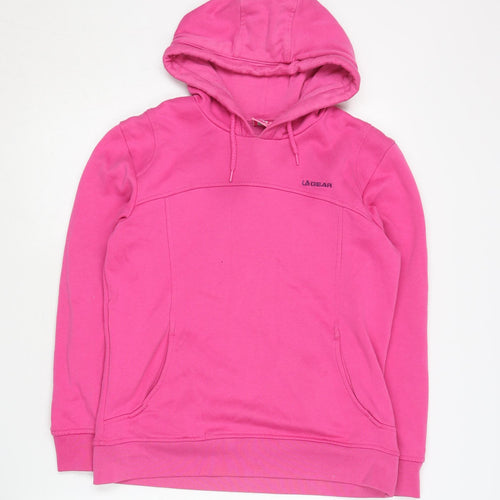 LA Gear Women's Pink Pullover Hoodie Size 10