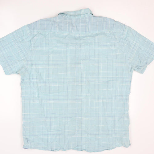White Stuff Men's Blue XL Classic Fit Check Shirt