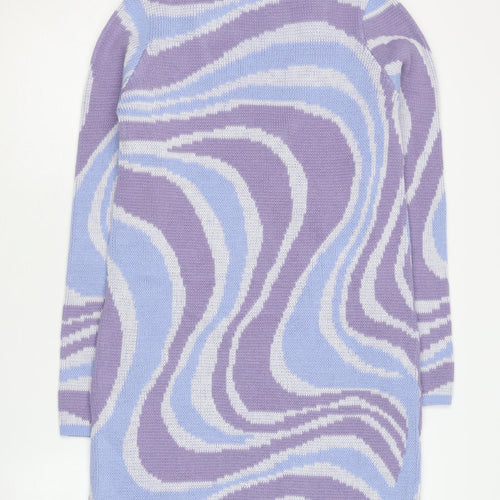 Asos Women's Purple Blue Jumper Dress Size 10