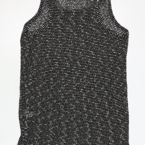 Next Women’s Black Striped Tank Dress Size 16