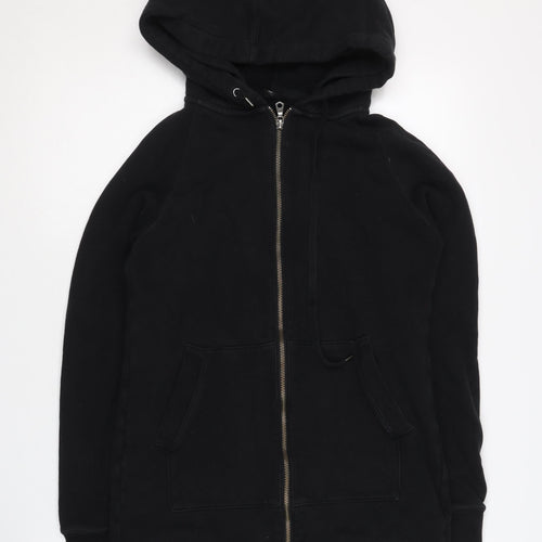 Uniqlo Women's Black XS Full Zip Hoodie