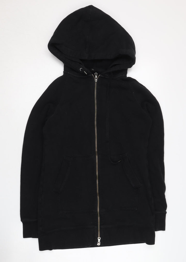 Uniqlo Women's Black XS Full Zip Hoodie