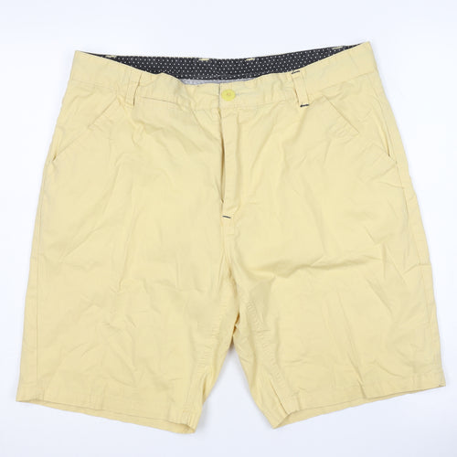 Hugo Samuel Men's Beige Chino Shorts Size 46