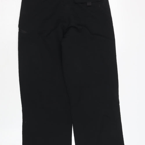Peter Storm Girls Black Trousers - 13 Years, Straight Fit