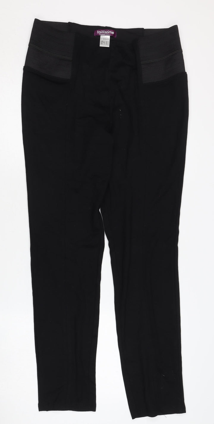 La Redoute Women’s Black Skinny Trousers Size 16
