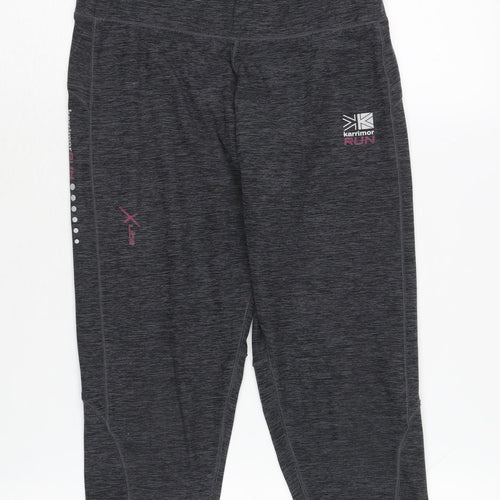Karrimor Women's Black Cropped Running Leggings Size 8