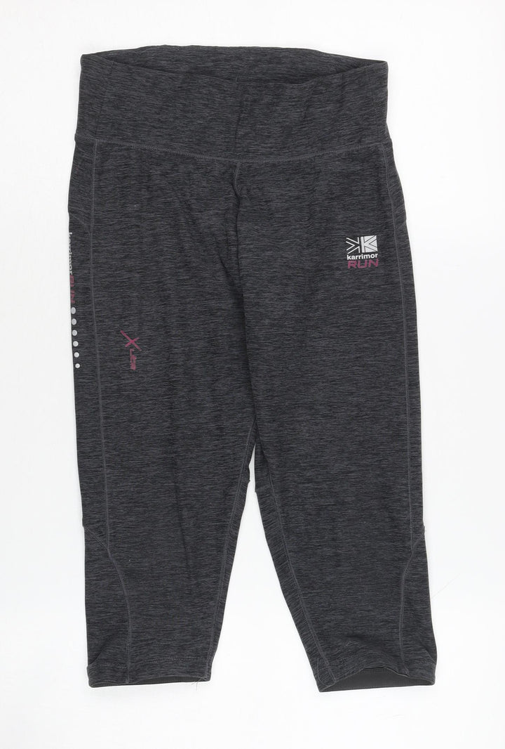 Karrimor Women's Black Cropped Running Leggings Size 8