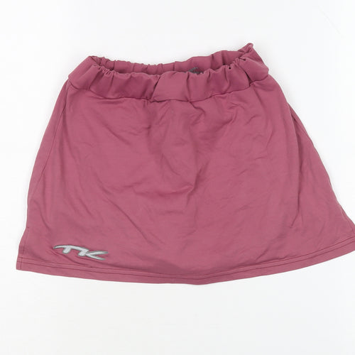 TK Women's Pink Skort Size XS - Athletic Nylon Blend
