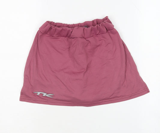 TK Women's Pink Skort Size XS - Athletic Nylon Blend