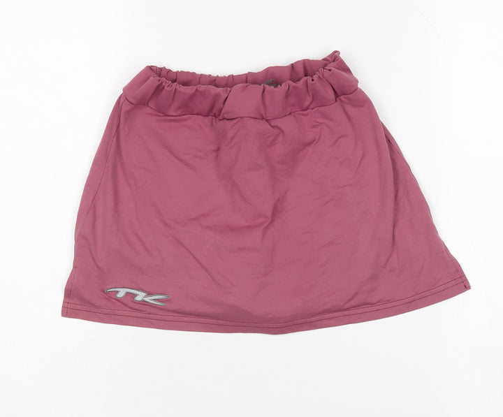 TK Women's Pink Skort Size XS - Athletic Nylon Blend