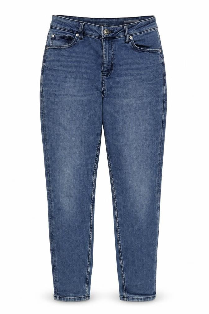 Front view of Marks & Spencer Women's Blue Skinny Jeans, size 12