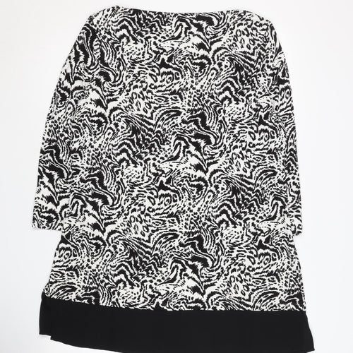 Bonmarché Women's Multicoloured Animal Print Dress Size 16