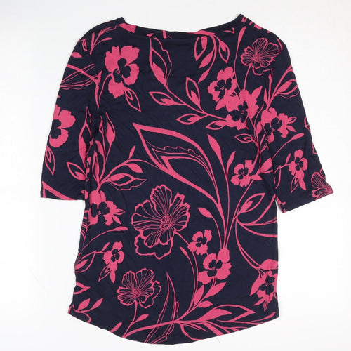 Marks and Spencer Women's Floral T-Shirt Size 10