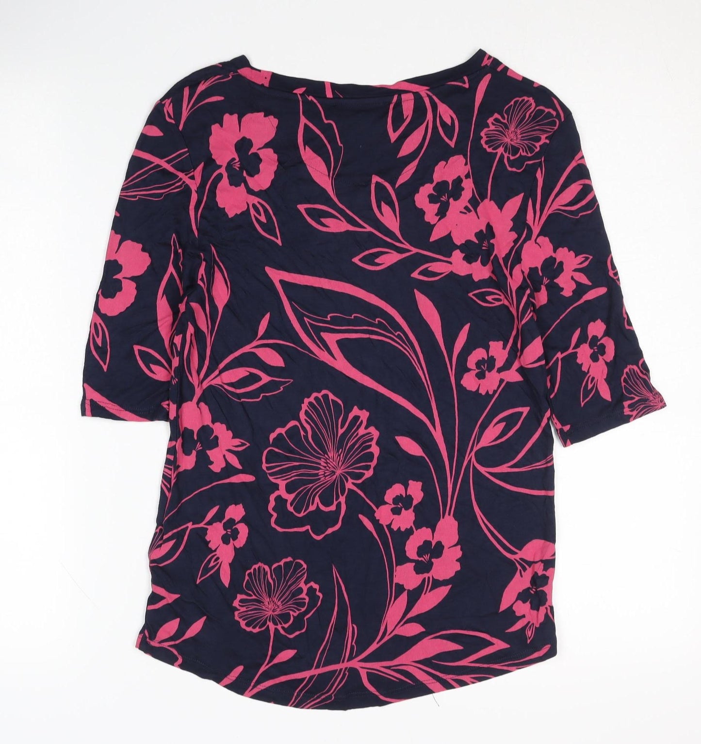 Marks and Spencer Women's Floral T-Shirt Size 10