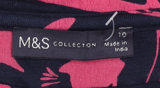 Marks and Spencer Women's Floral T-Shirt Size 10