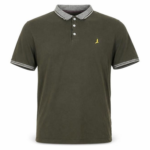 Brave Soul Men's Green XL Polo Shirt