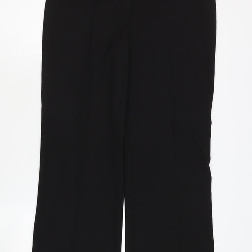 CC Women's Black Belted Trousers Size 12