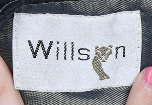 Willson Men's Grey Check Blazer Size 38, Formal Jacket