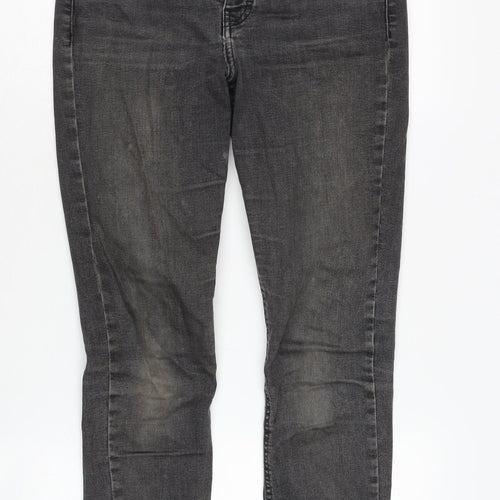 Topshop Women's Black Skinny Jeans Size 10