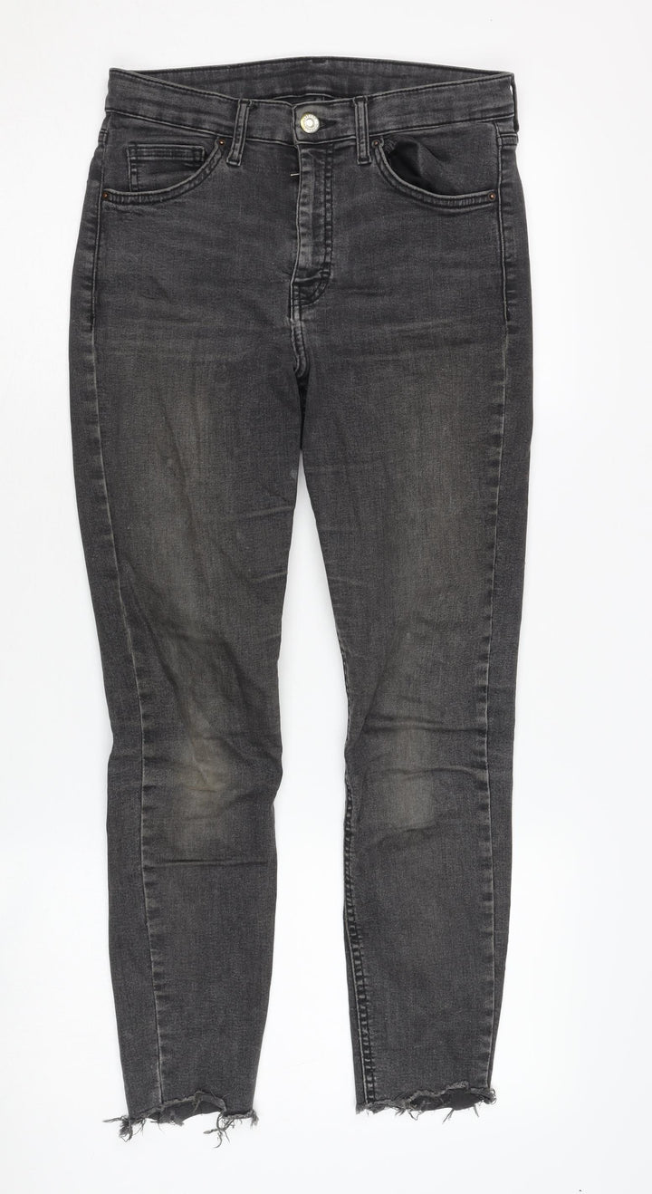 Topshop Women's Black Skinny Jeans Size 10