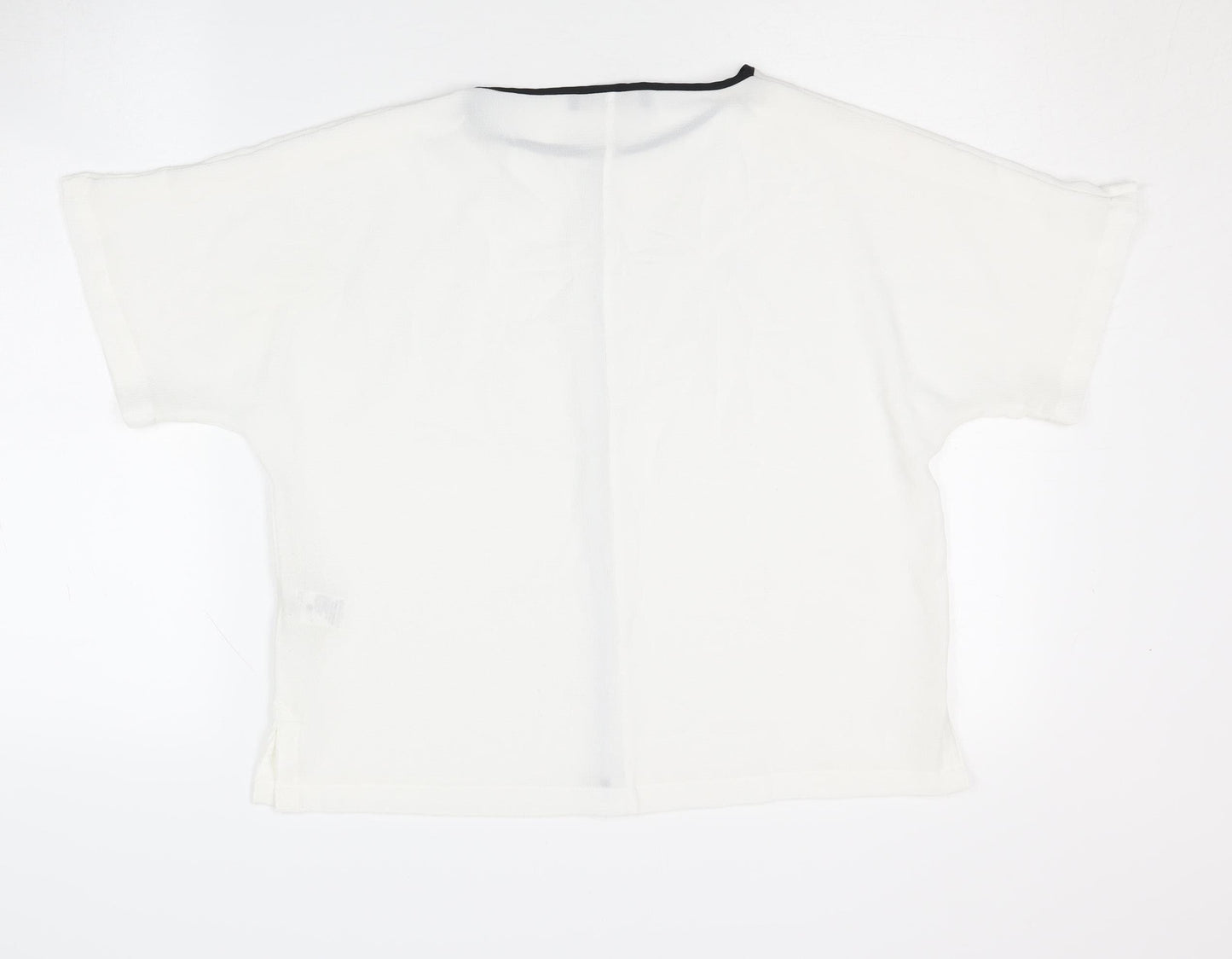 Marks and Spencer Women’s White Basic T-Shirt UK 10