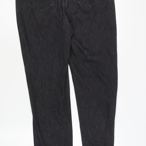 Arizona Women's Black Elastic Waist Jeans Size 14