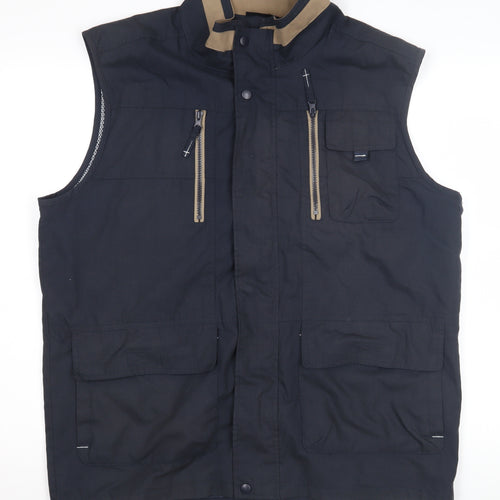 Trek & Trail Men's Blue Waistcoat L Outdoor