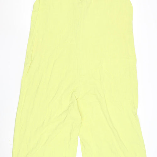 New Look Women's Yellow Sleeveless Jumpsuit Size 16