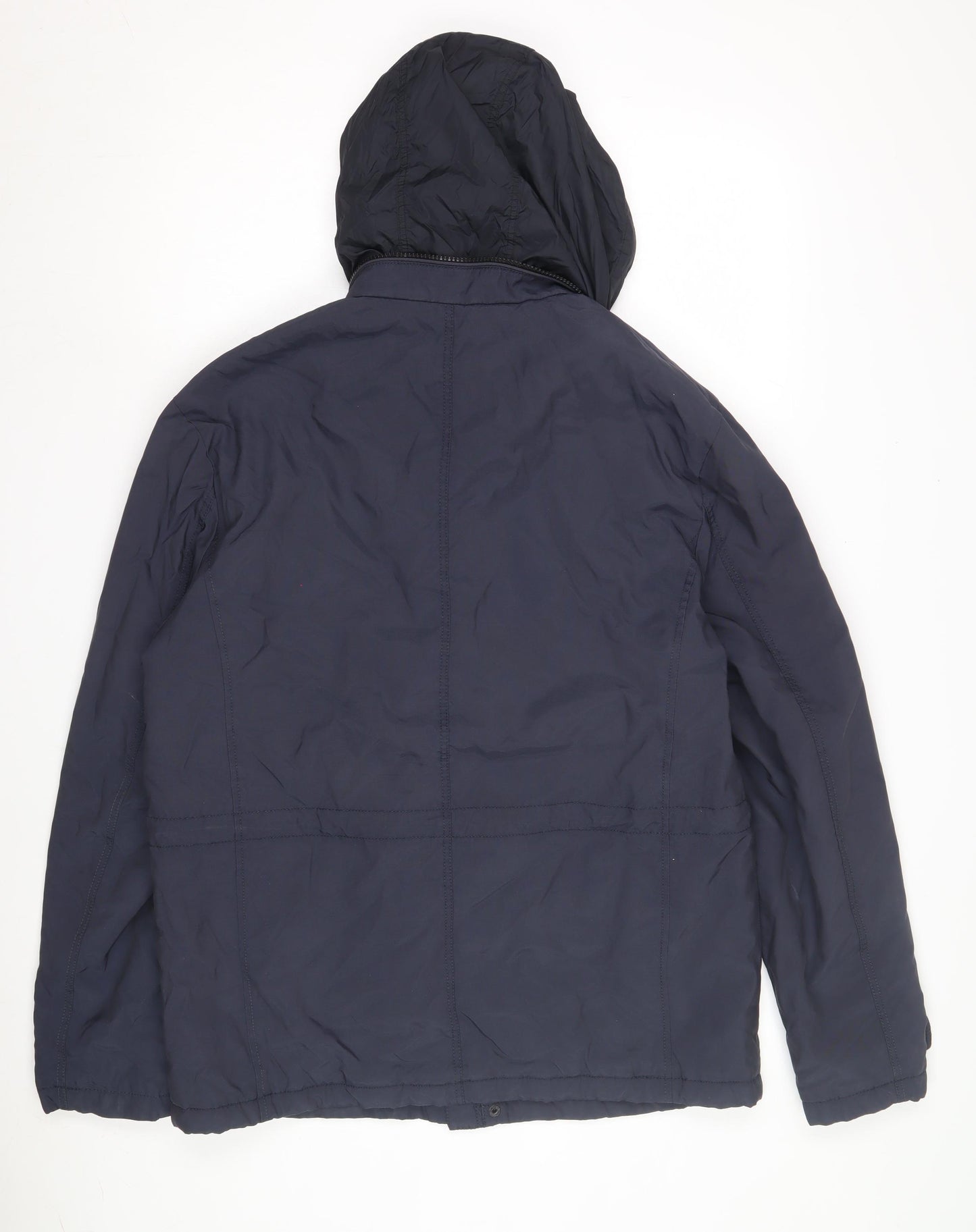Marks and Spencer Men's Blue Parka Jacket M