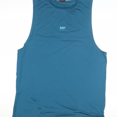 MP Men's Blue XL Tank Top Sleeveless Activewear