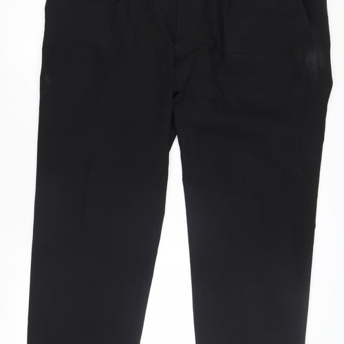 Marks and Spencer Men's Black L Regular Trousers