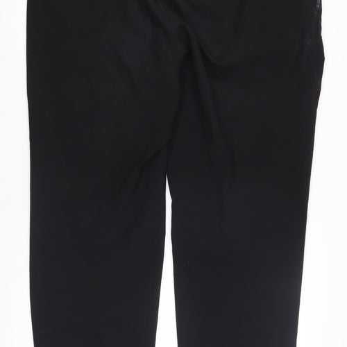 Marks and Spencer Men's Black L Regular Trousers