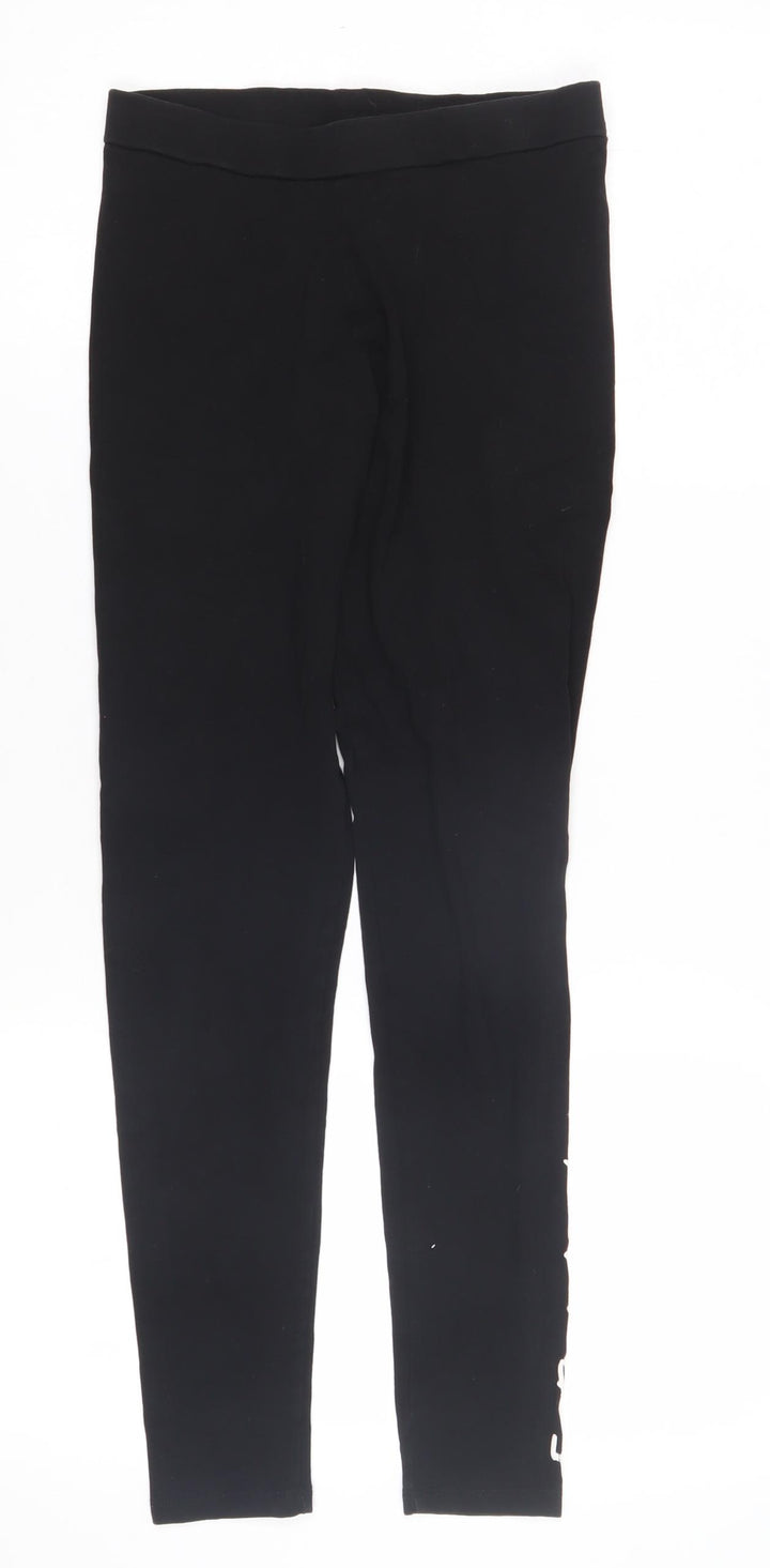 Primark Girls Black Friends Leggings 11-12 Years TV Theme