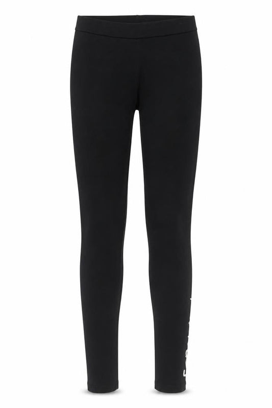 Front view of Primark girls’ black friends leggings 11-12 years tv theme