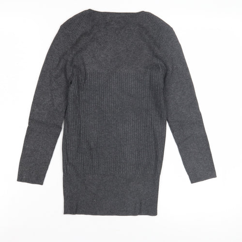 Marks and Spencer Women's Grey Pullover Jumper Size 8