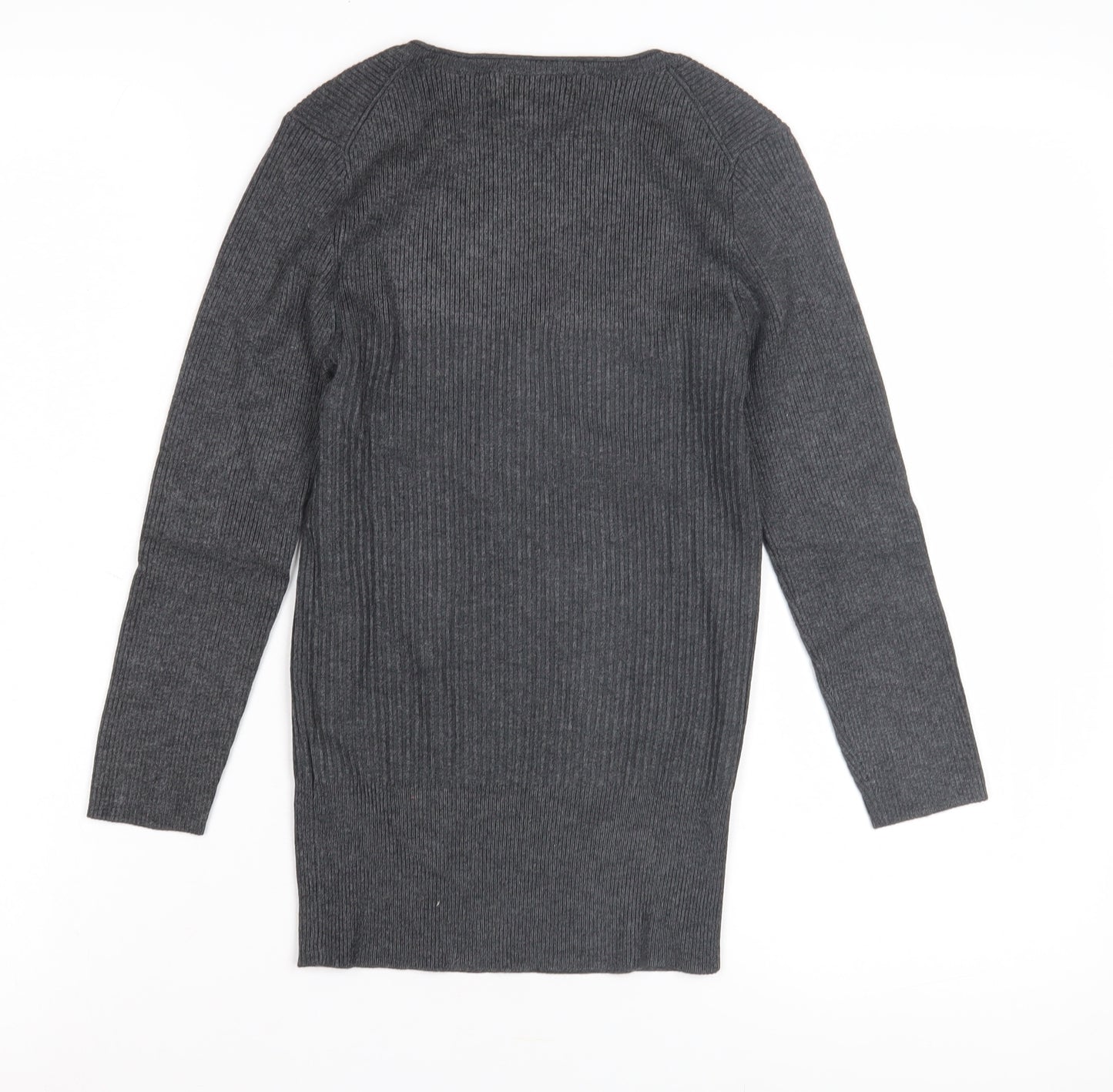 Marks and Spencer Women's Grey Pullover Jumper Size 8