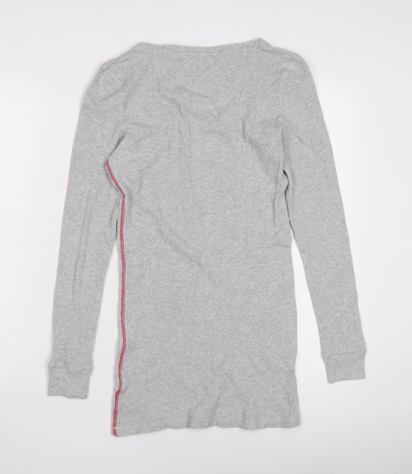 Jack Wills Women's Grey Long Sleeve Slim T-Shirt