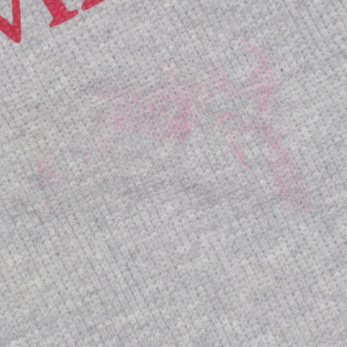 Jack Wills Women's Grey Long Sleeve Slim T-Shirt