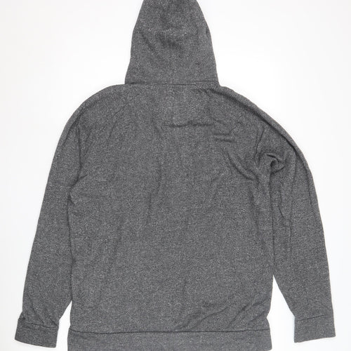 Jack & Jones Men's Grey Pullover Hoodie L